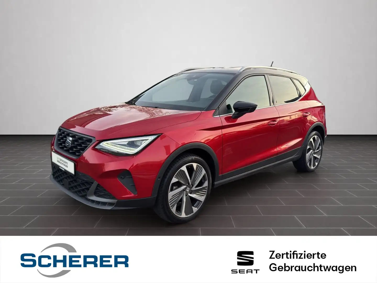 SEAT Arona FR 1.0 TSI Navi SHZ FAP XL Kessy VollLED Rot - 1