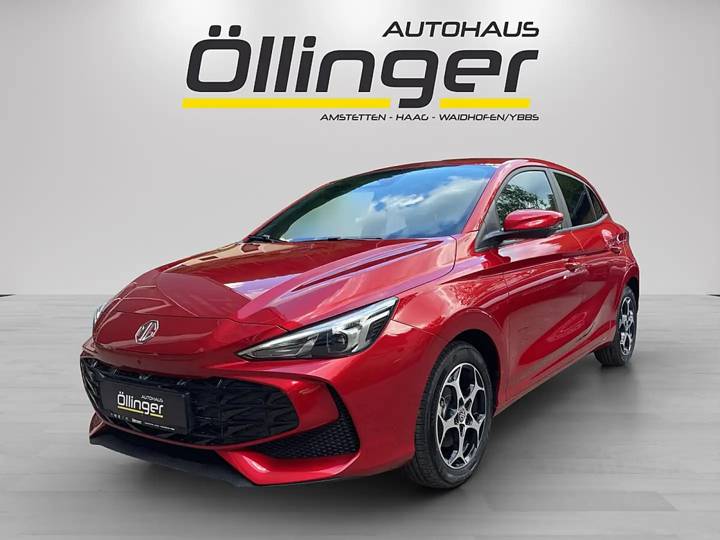 MG MG3 1,5 Hybrid+ Luxury Aut. + Metallic + Österreich... Rot - 1
