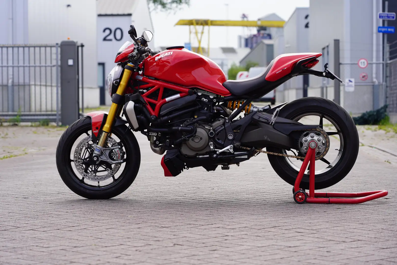 Ducati Monster 1200 1200 S - STRIPE Red - 1