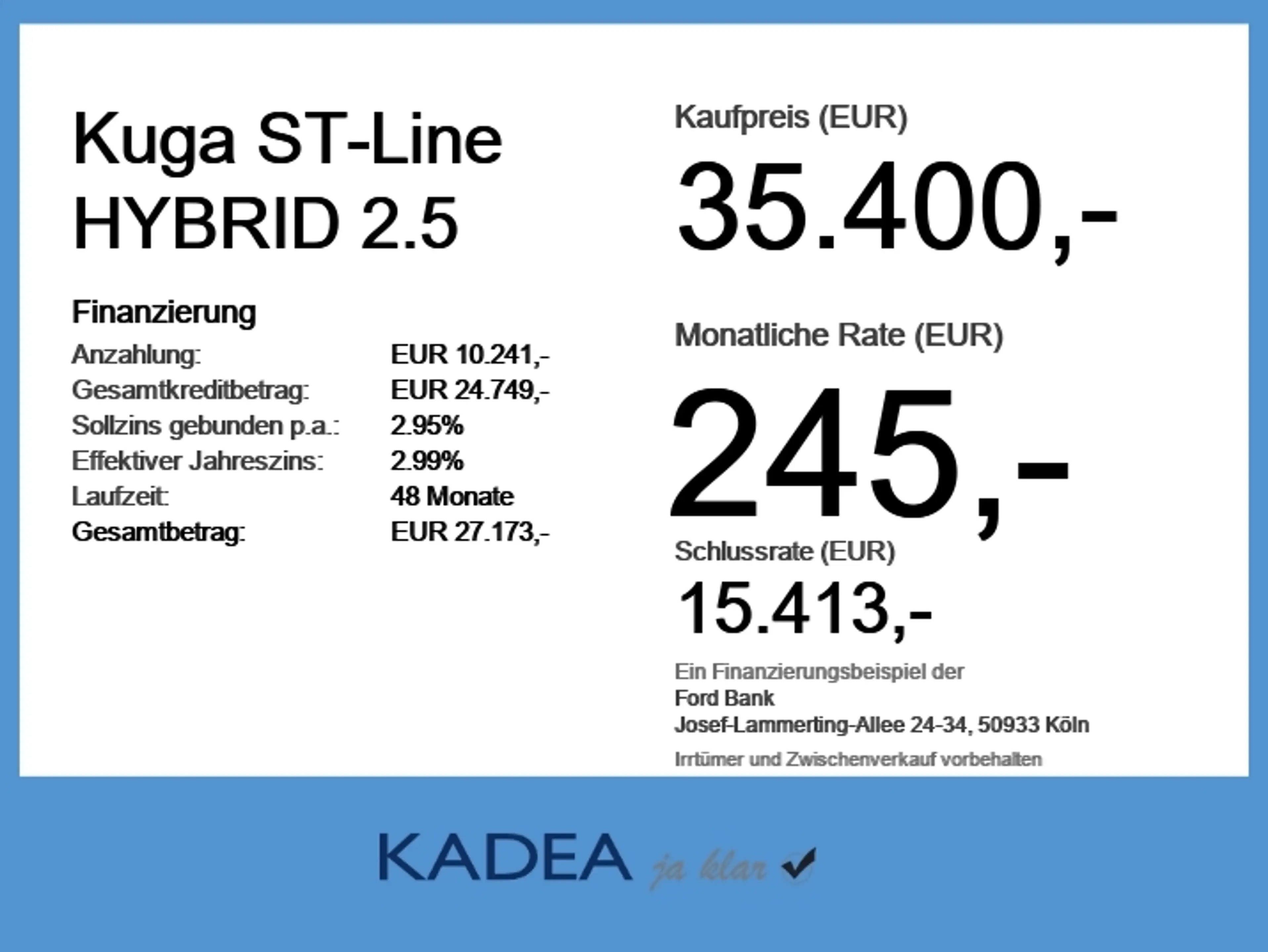 Ford Kuga ST-Line HYBRID 2.5 NAV*4XSHZ*LED-MATRIX*PDC — photo 6