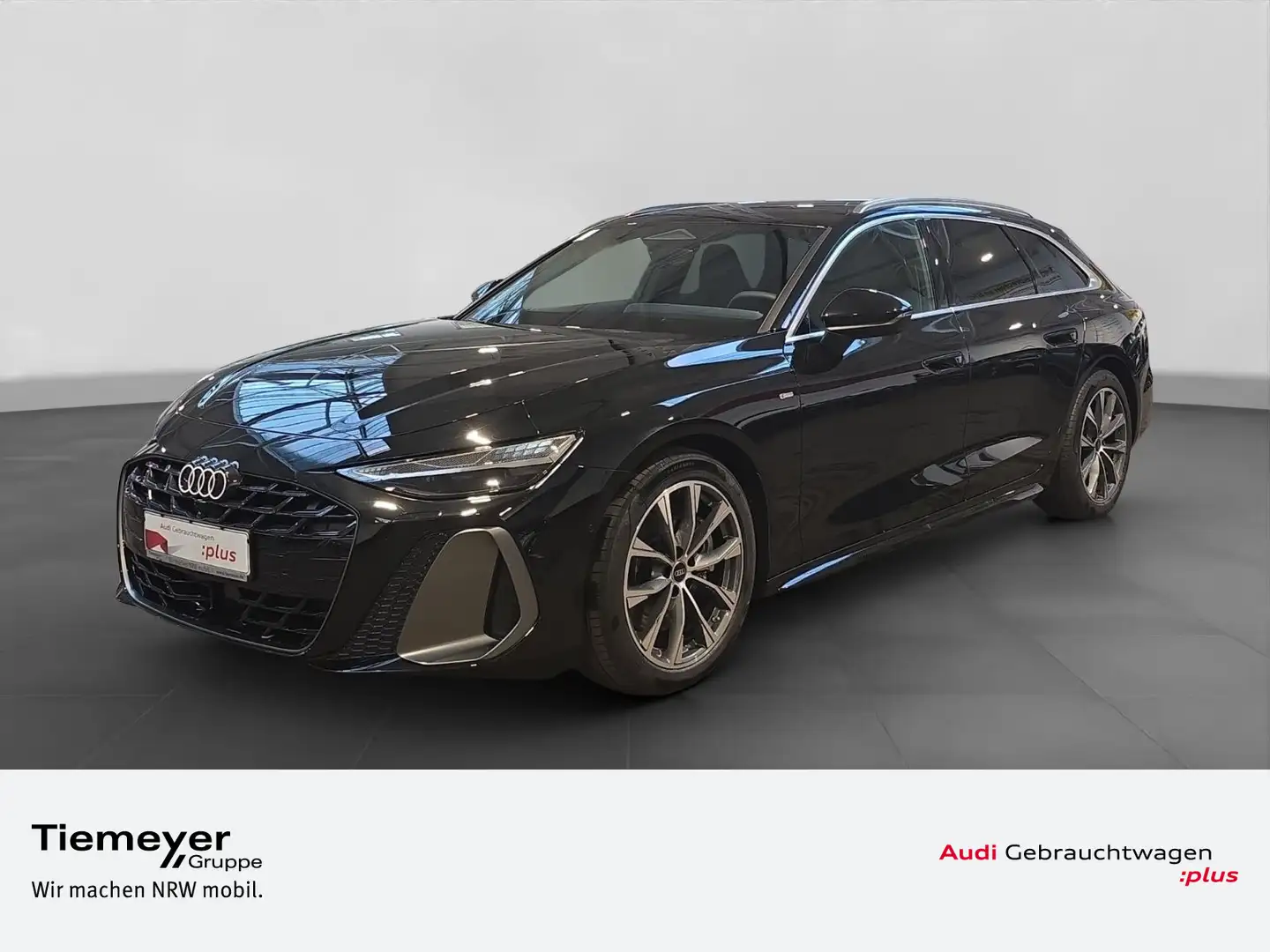Audi A6 40 TDI Q S LINE NEUES MODELL LM19 AHK S Schwarz - 1