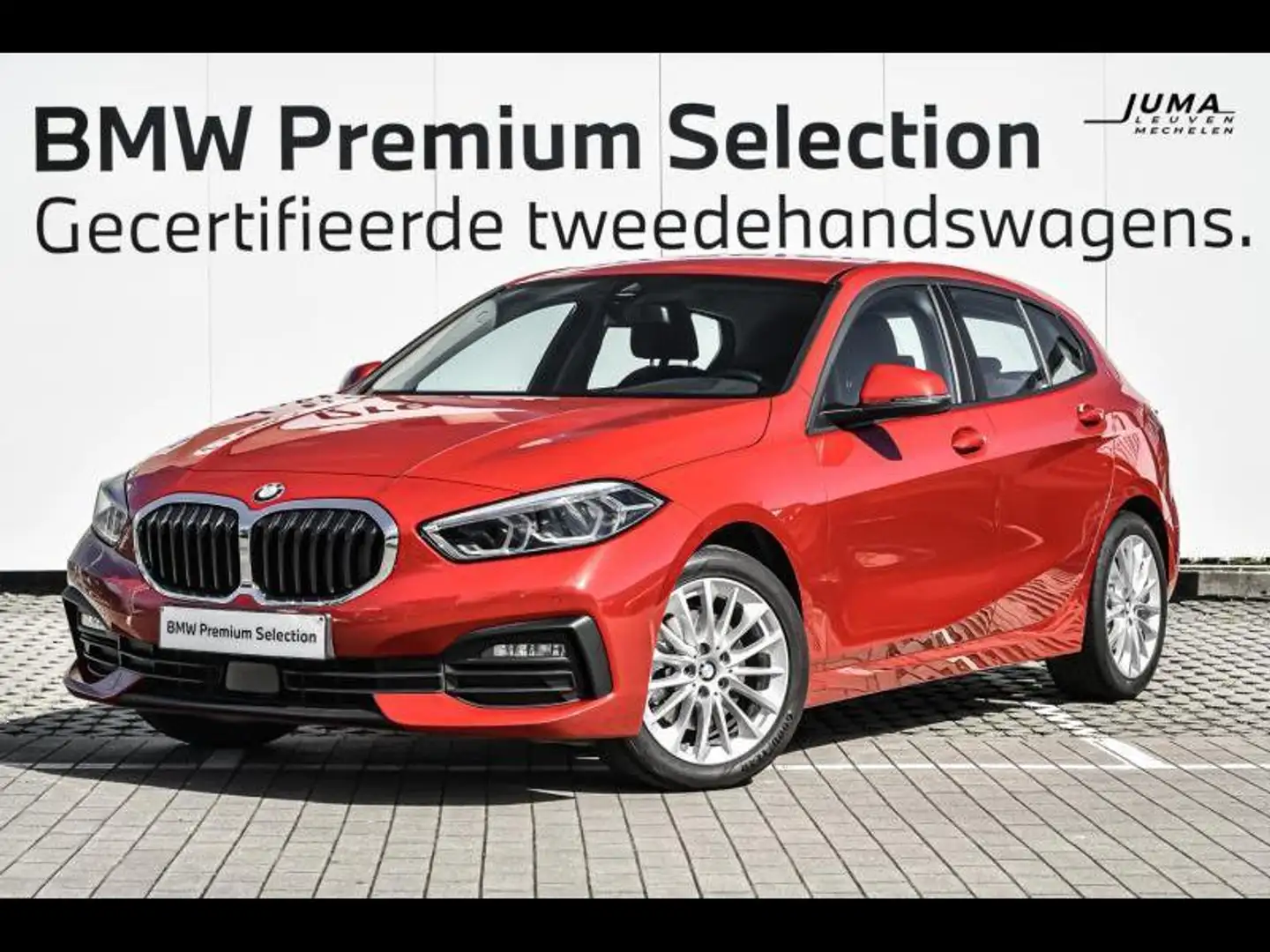 BMW 118 i Hatch Rojo - 1