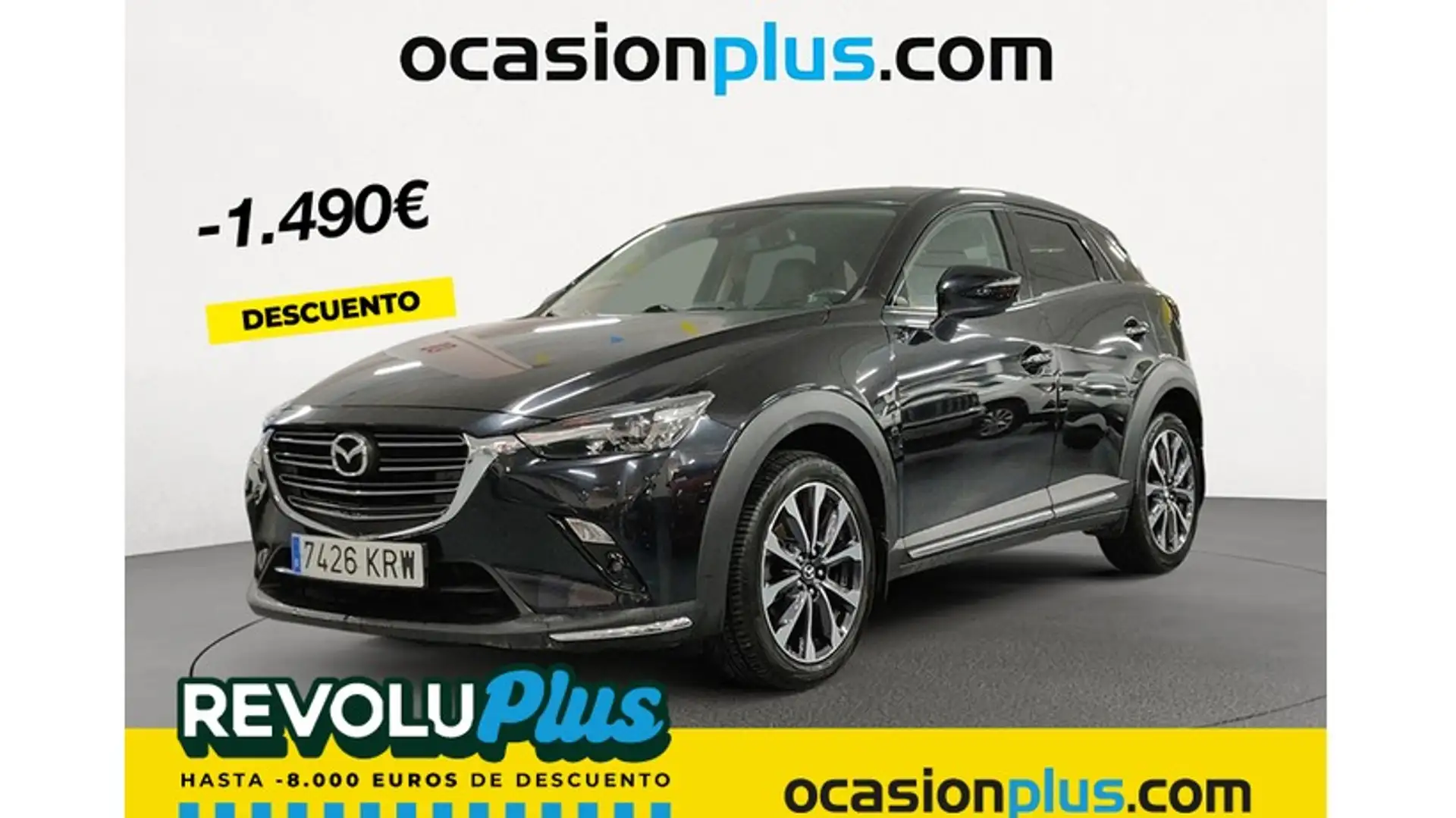 Mazda CX-3 1.8 Skyactiv-D Zenith 2WD 85kW Zwart - 1