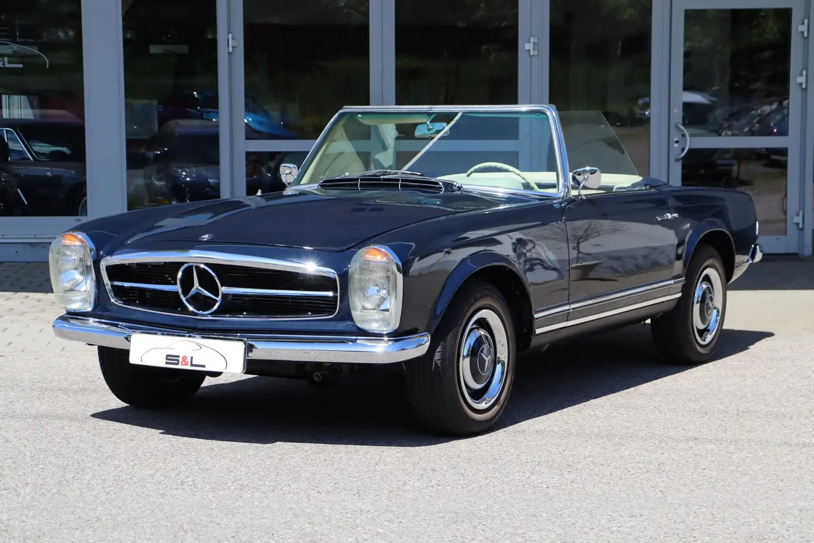 Mercedes-Benz 230 SL Pagode Restauriert/Matching-Numbers/630km Albastru - 1