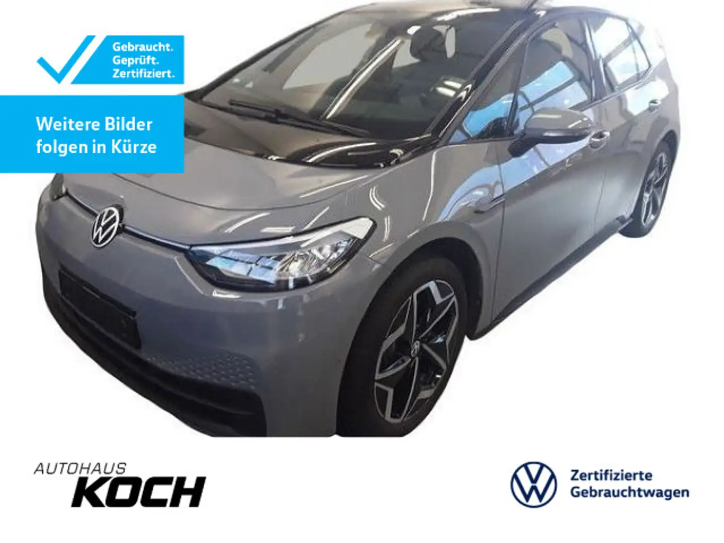 Volkswagen ID.3 Pro Performance 58KW Navi LED Kamera Grau - 1