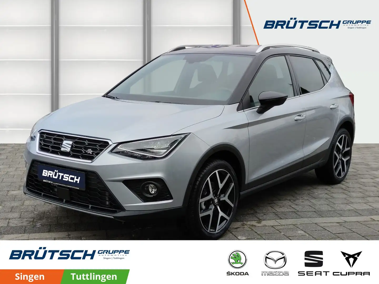 SEAT Arona 1.5 TSI FR DSG / VOLL-LED / NAVI / SITZHEIZUNG / A Silber - 1
