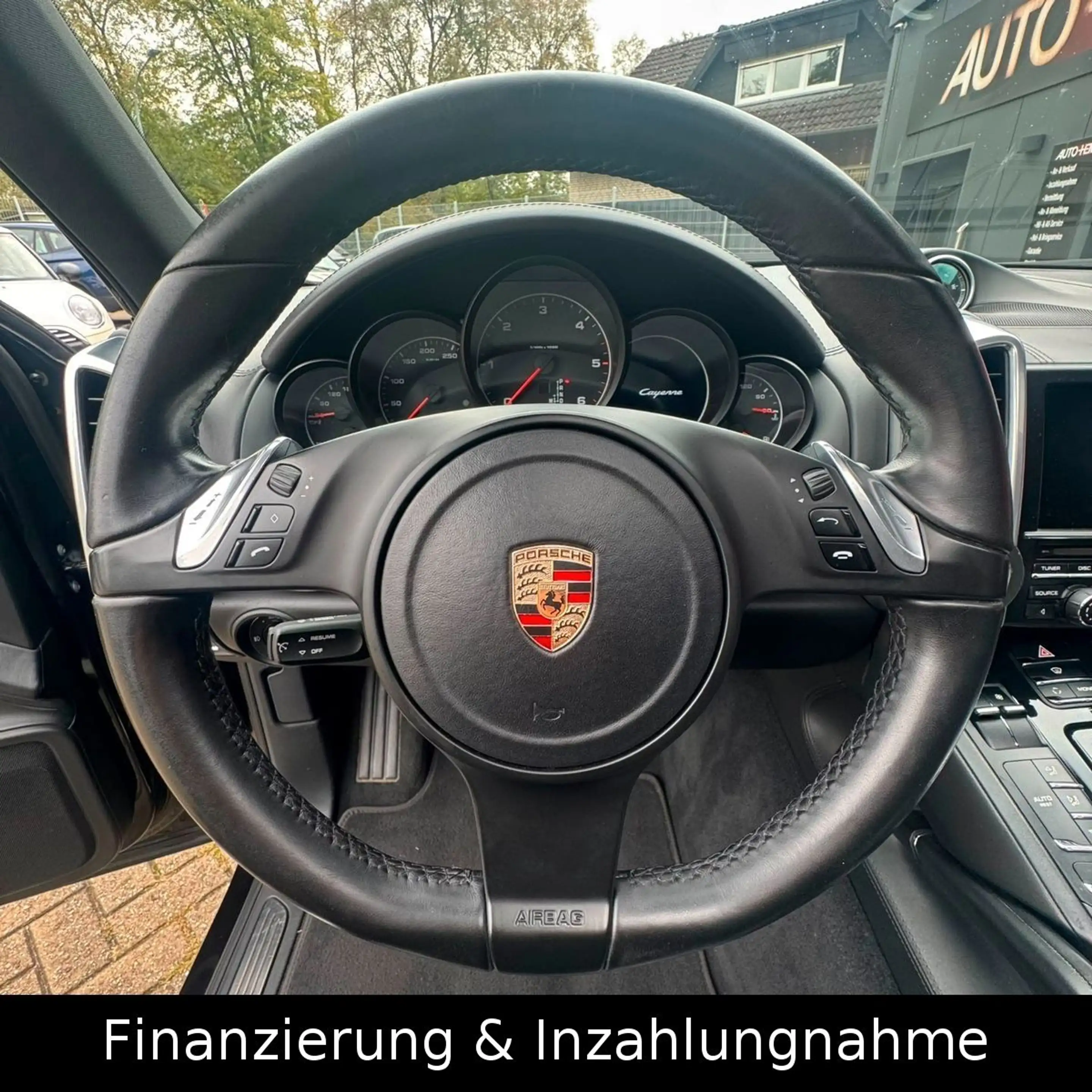 Porsche Cayenne Diesel Chrono Pano Memory Xenon AHK Bose — photo 15