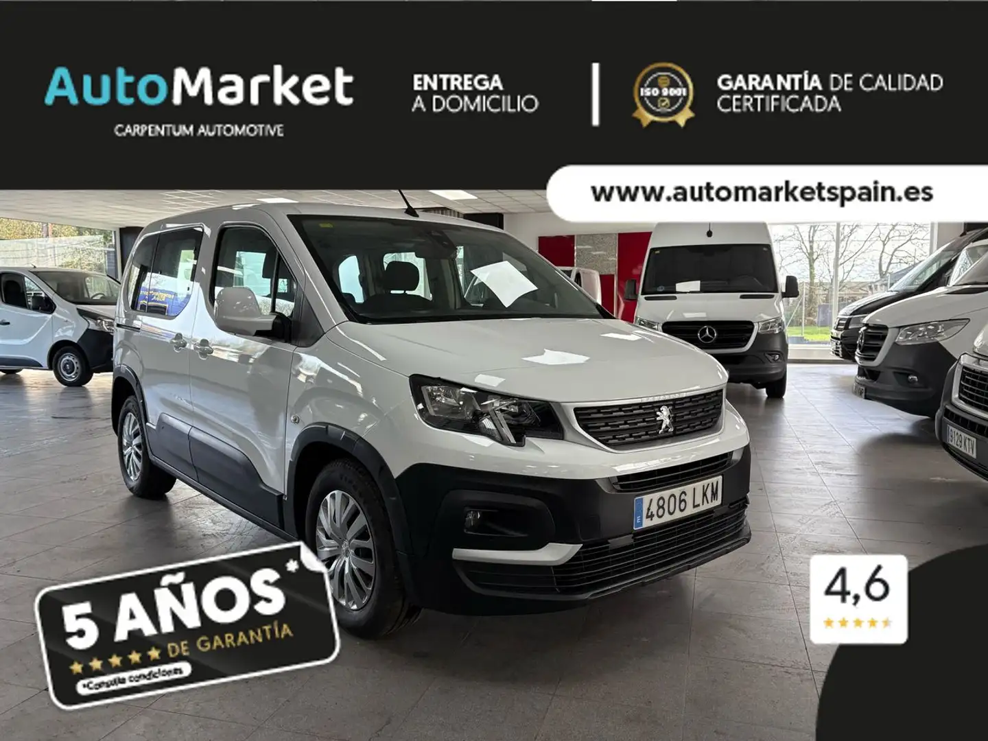 Peugeot Rifter COMBI 5 ACESS BL Blanco - 1