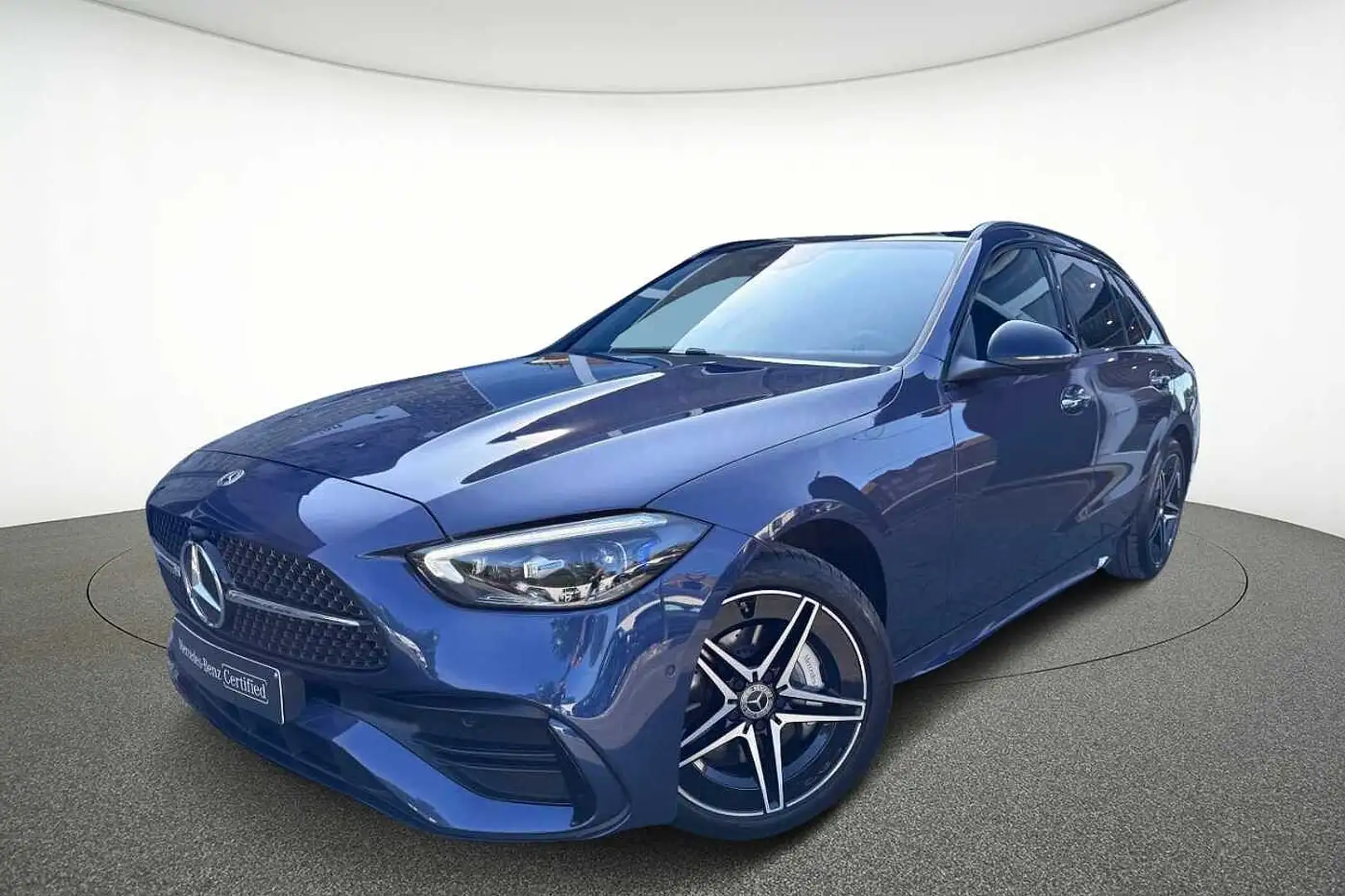 Mercedes-Benz C 300 de Hybrid AMG Line - Pack Premium Blauw - 1
