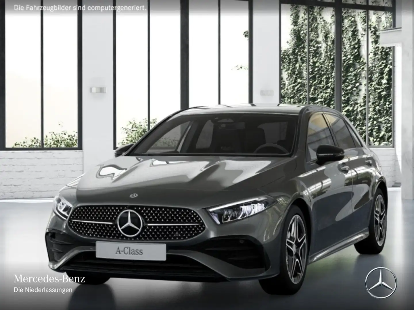 Mercedes-Benz A 200 AMG+NIGHT+LED+KAMERA+TOTW+KEYLESS+7G Grau - 2