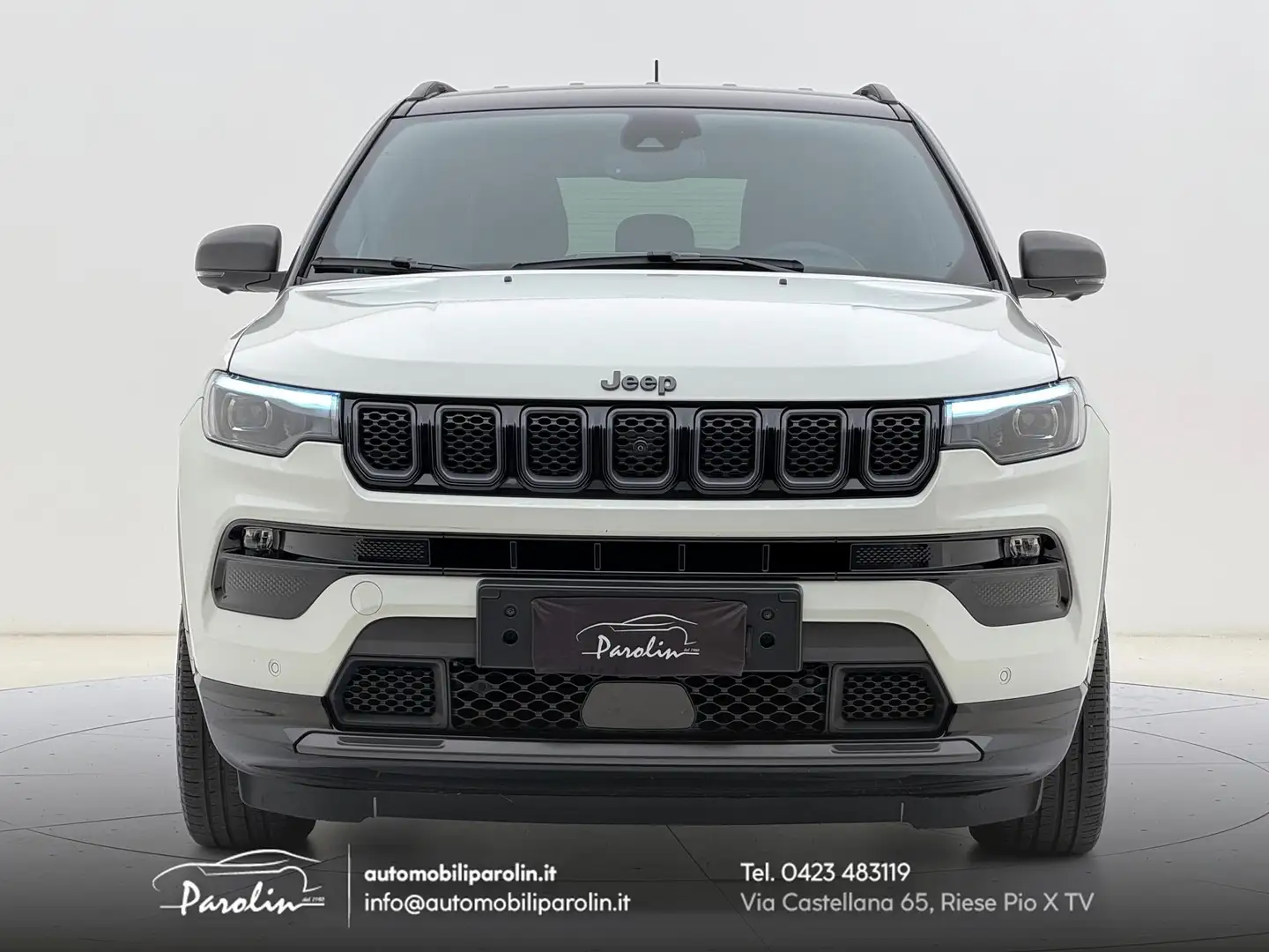 Jeep Compass 1.3 turbo t4 80 Anniversario Telecamera360-BLIS Bianco - 2