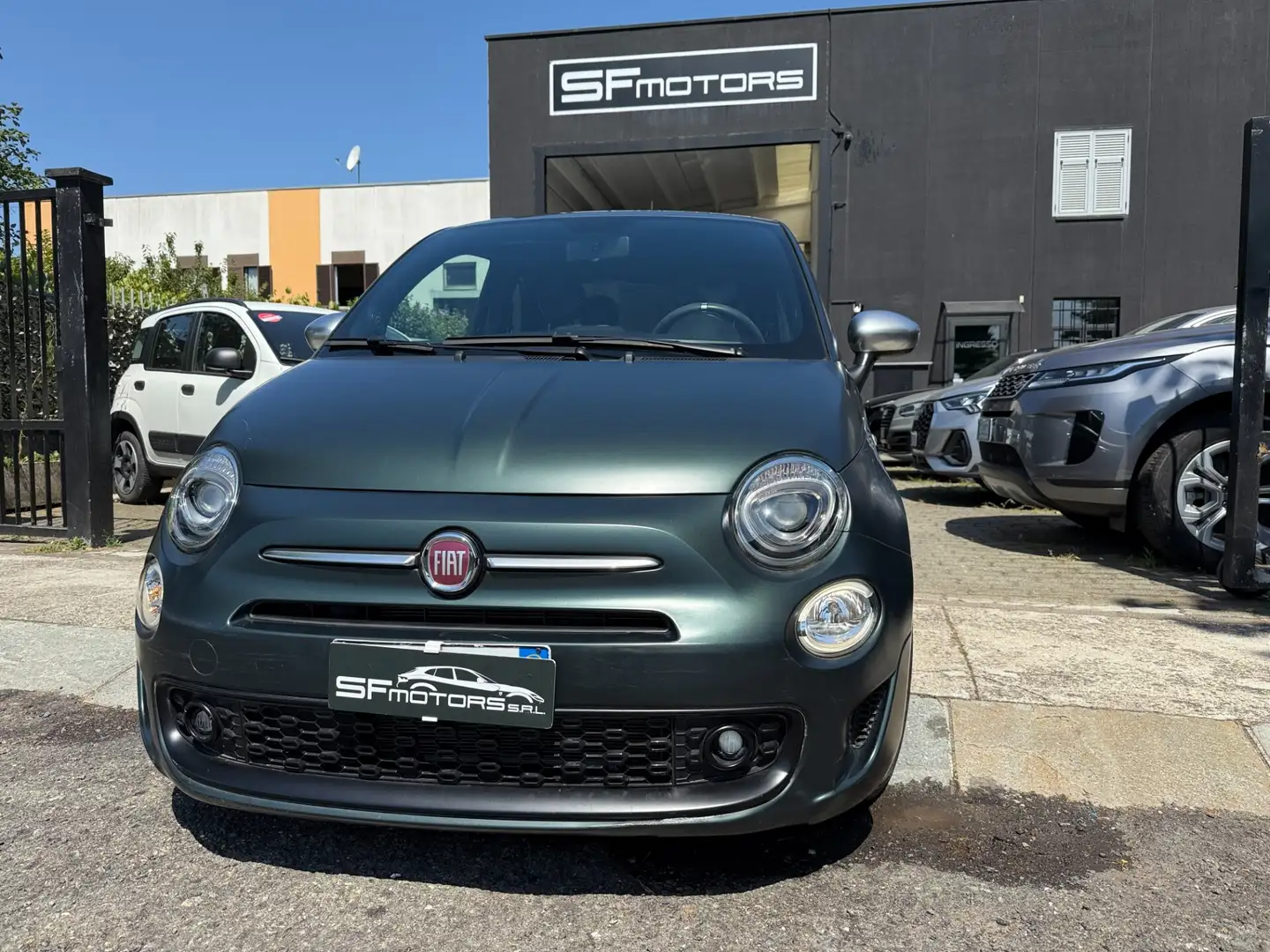 Fiat 500 1.0 Hybrid Sport Rockstar LIMITED ED Groen - 1