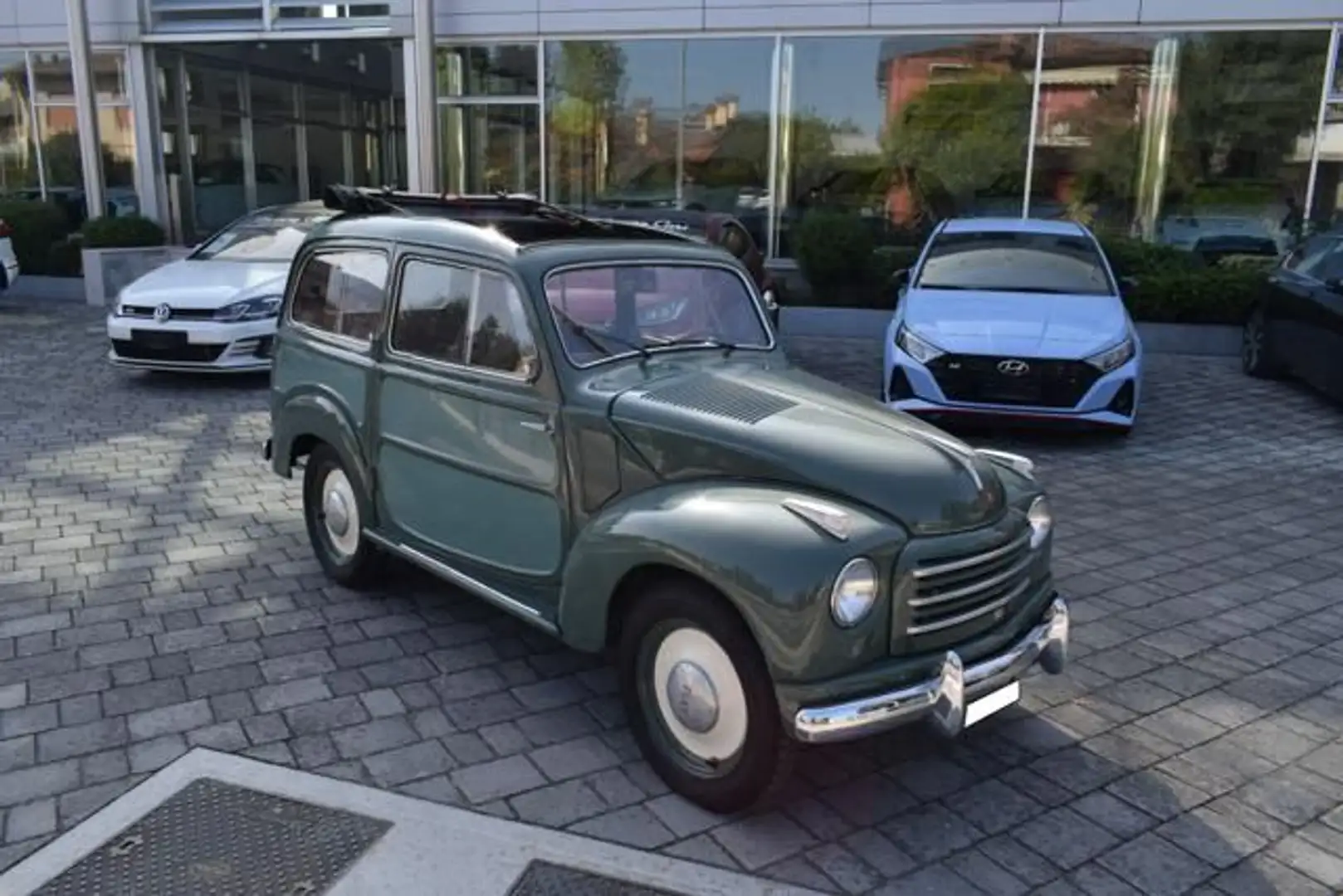 Fiat 500C BELVEDERE UNICOPROPRETARIO Verde - 1