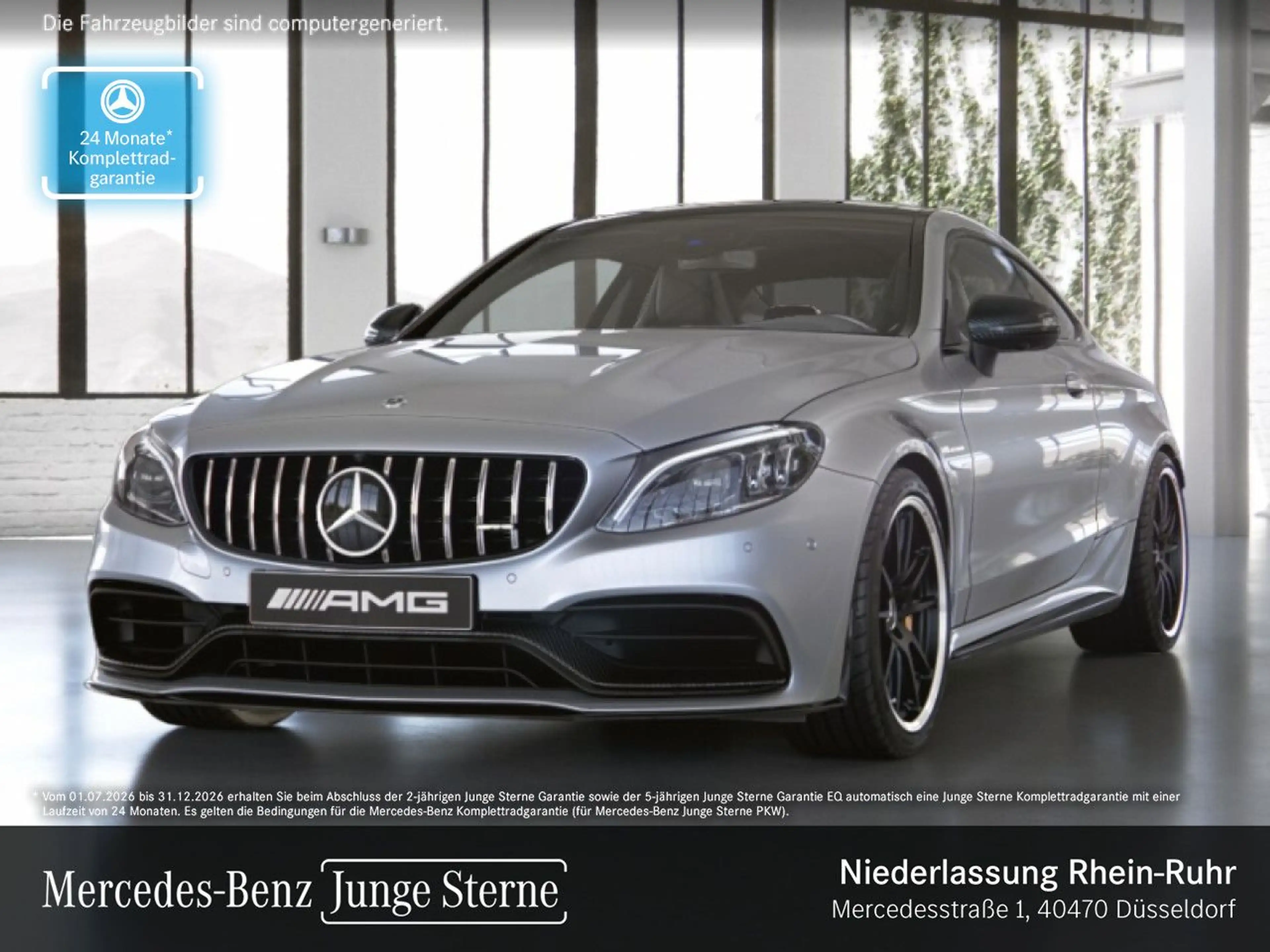 Mercedes-Benz C 63 AMG C 63 S Coupé NIGHT+DRIVERS+PANO+360+MULTIBEAM+HUD
