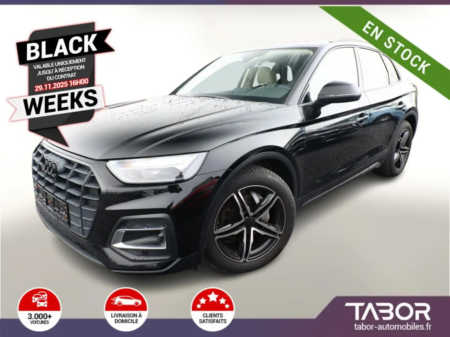 Audi Q5 40 2.0 TDI 204 S tronic quattro LED GPS Negro - 1