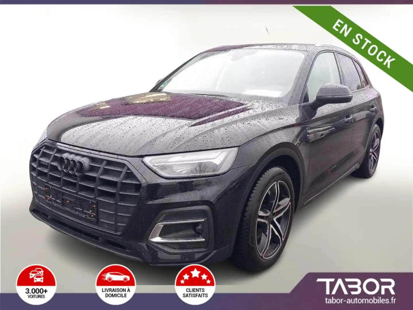Audi Q5 40 2.0 TDI 204 S tronic quattro LED GPS Noir - 1