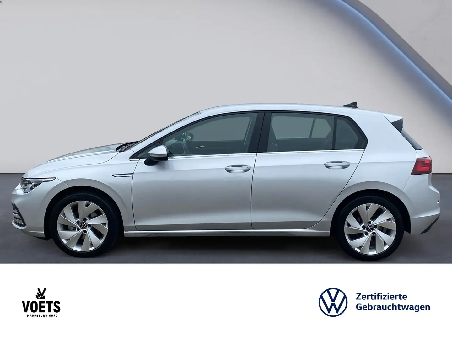 Volkswagen Golf VIII 2.0TDI STYLE DSG LED+Navi+Sitzhzg. Silber - 2