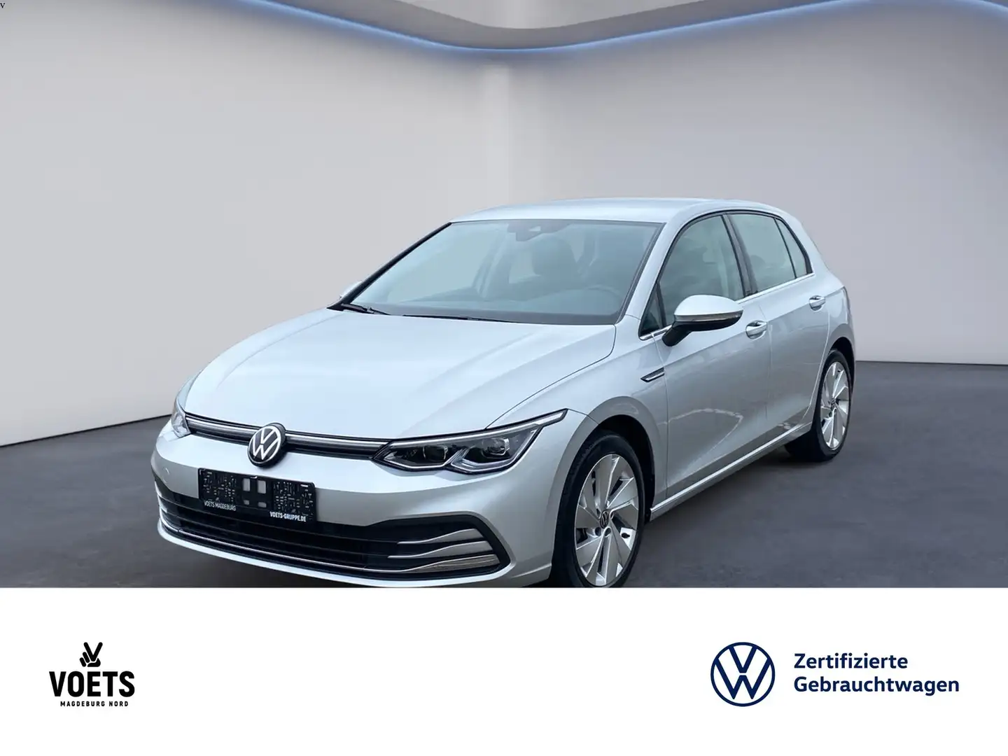 Volkswagen Golf VIII 2.0TDI STYLE DSG LED+Navi+Sitzhzg. Silber - 1