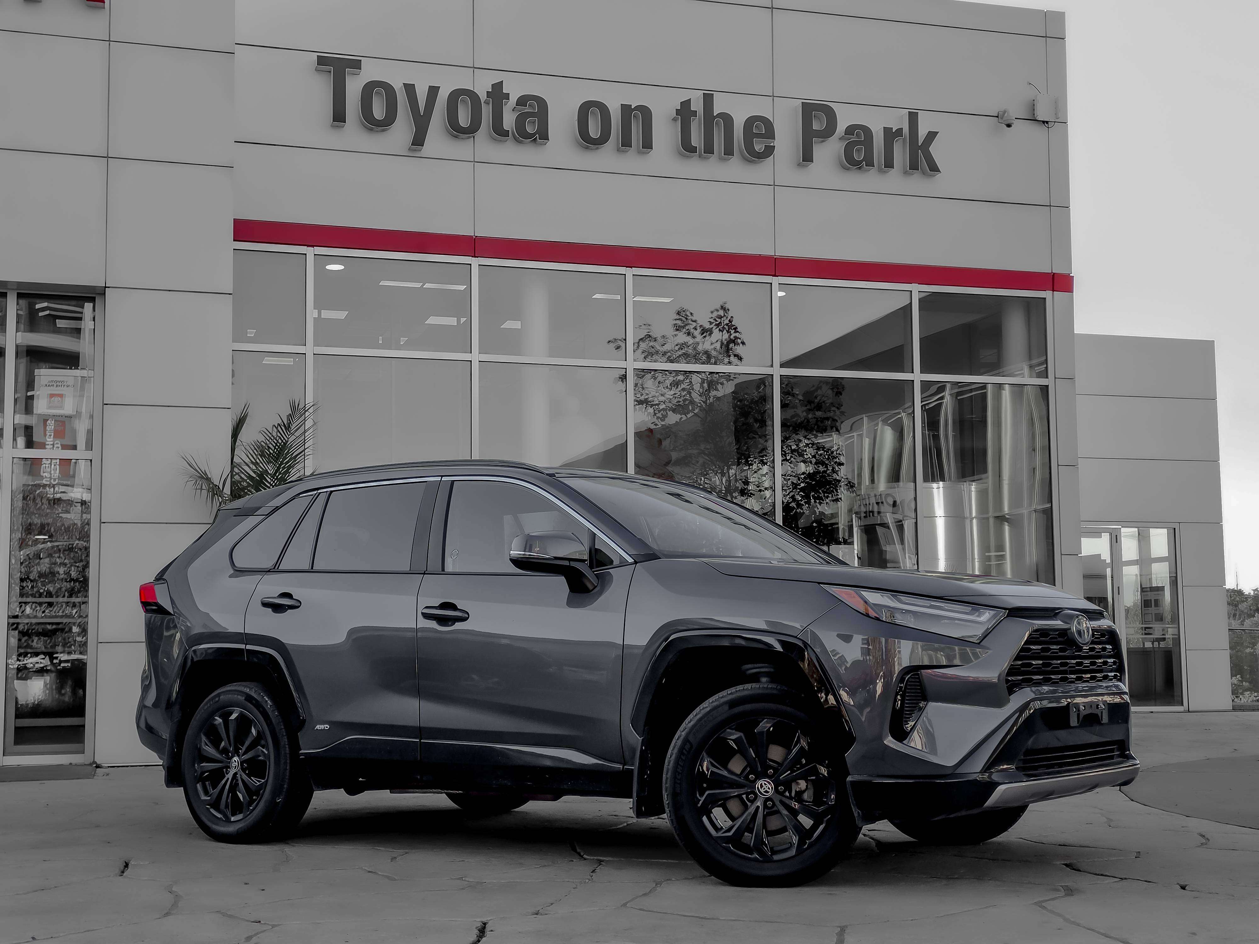 used 2022 Toyota RAV4 car, priced at $38,995
