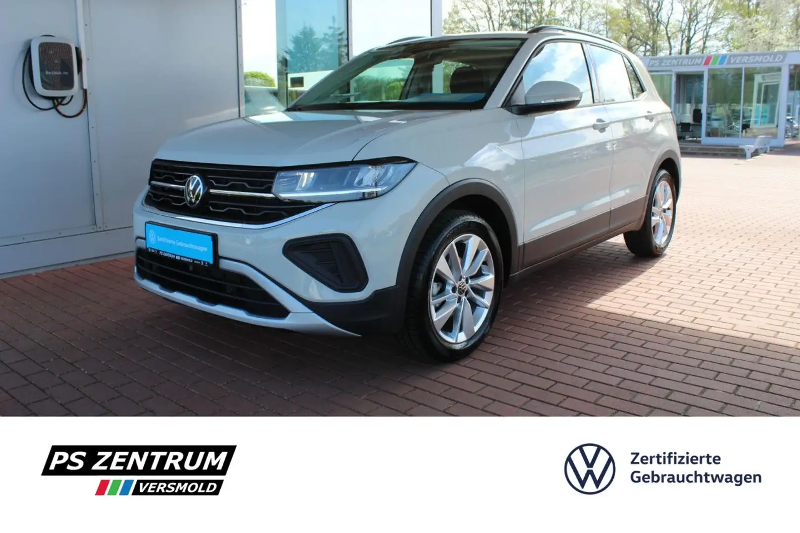 Volkswagen T-Cross 1.0 TSI Life ACC LED NAVI IQ-DRIVE Klima Grau - 1