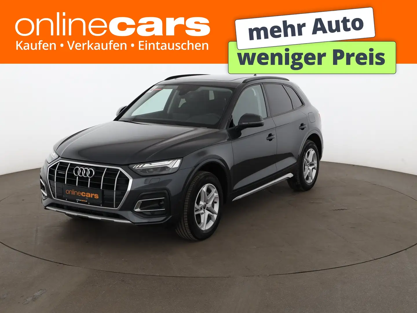 Audi Q5 50 TFSI e quattro advanced Aut MATRIX SKY AHK Grau - 1