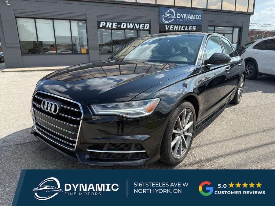 2018 Audi A6 QUATTRO PROGRESSIV TIPTRONIC S-LINE/ SERVICE RECOR