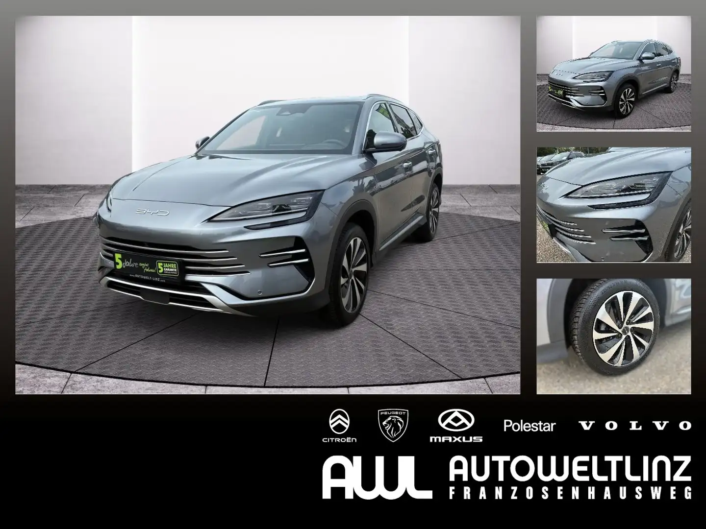 BYD Seal U 1.5 DM-i PHEV W Boost LED+SHZ+2xKlima+LM Grau - 1