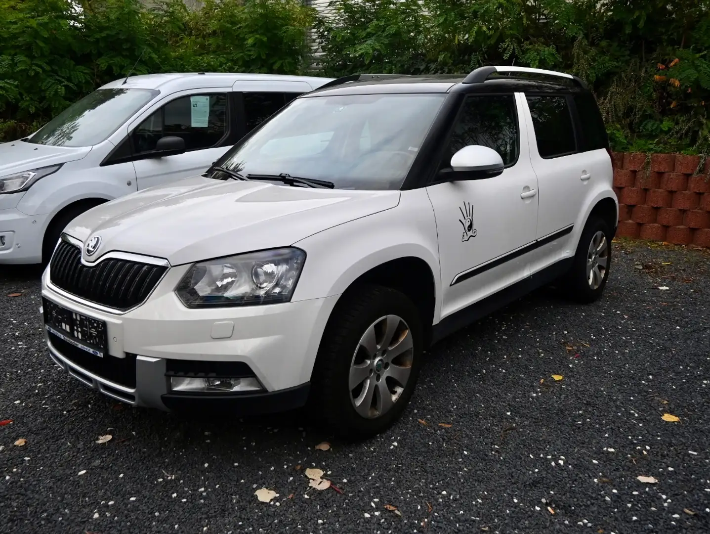 Skoda Yeti 4x4/OFFROAD/VOLLAUSSTATTUNG/ Blanc - 2