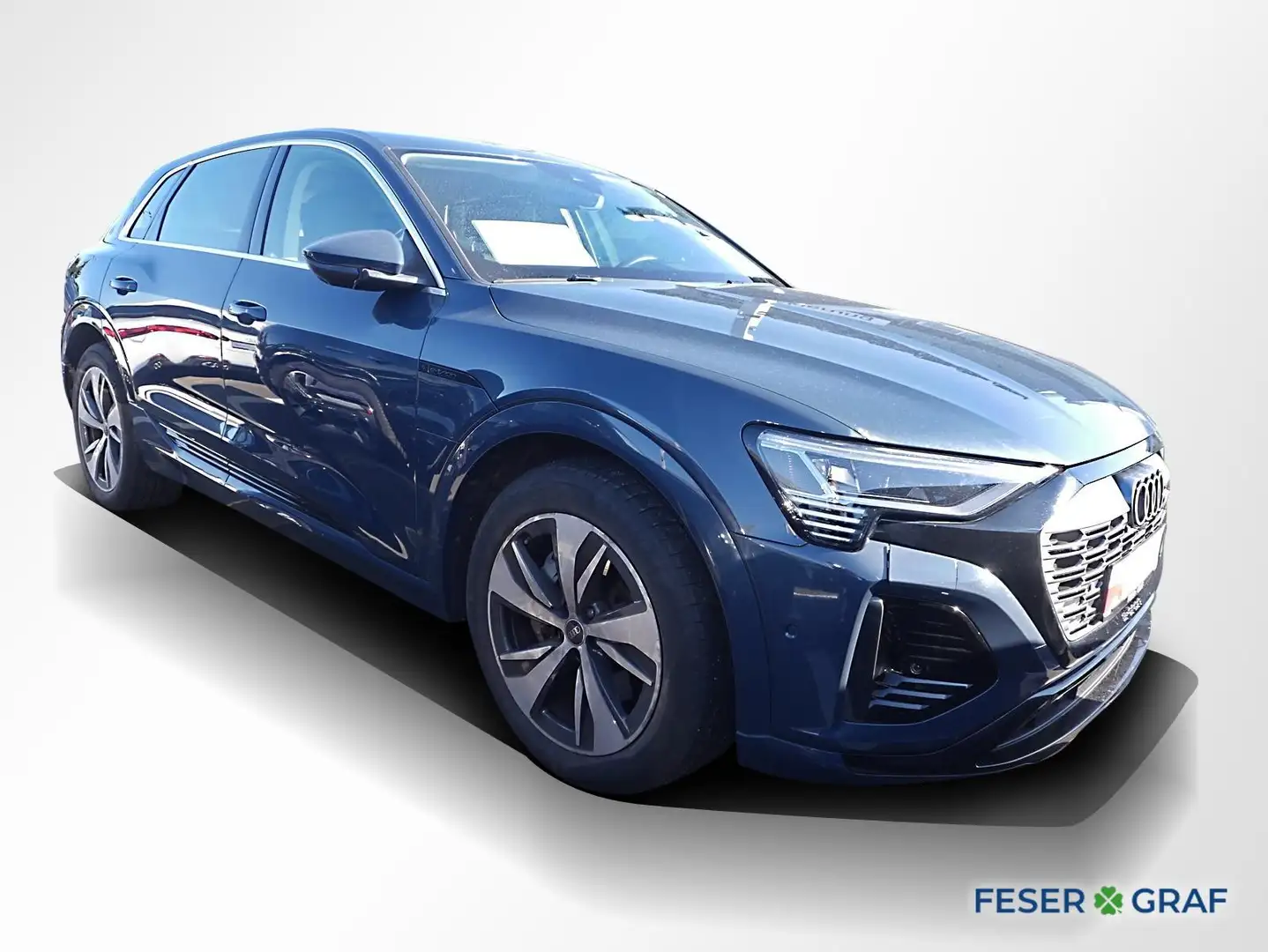 Audi Q8 e-tron 55 qu. S line AHK B&O Matrix Navi Pano Blau - 2