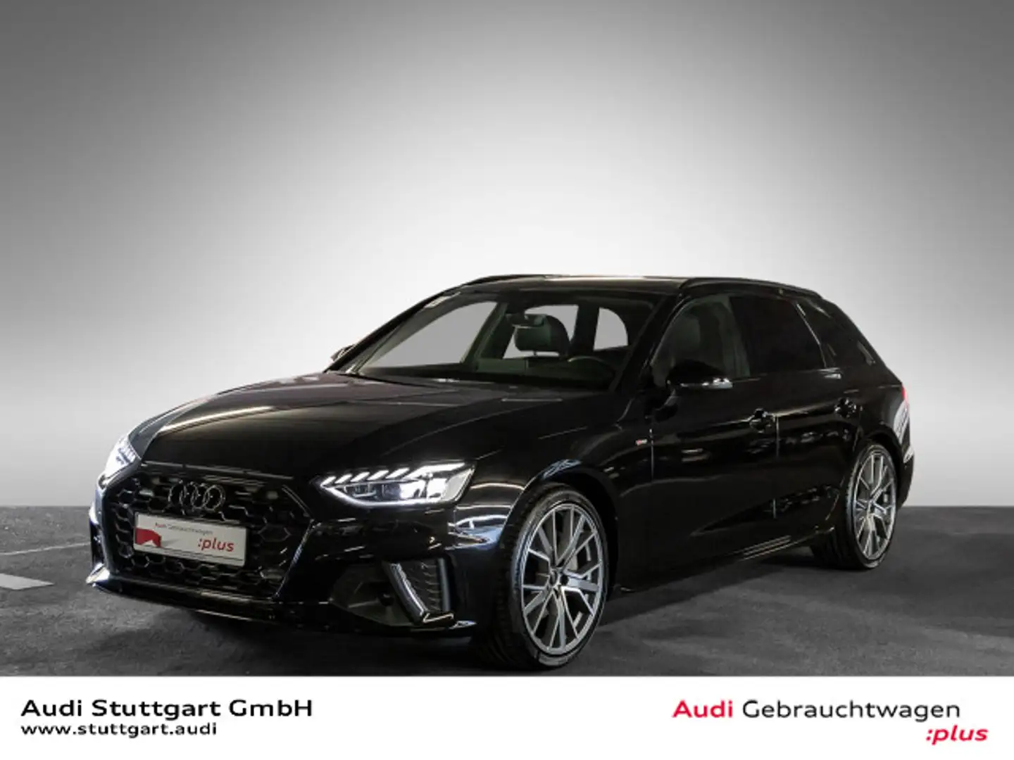 Audi A4 40 TFSI qu S line AHK Matrix Pano 360° Schwarz - 1