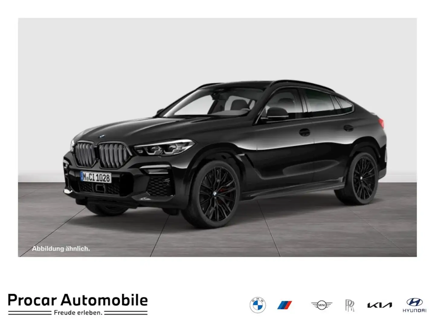 BMW X6 M50i Pano AHK Standheiz. Massage Night Vision H/K Schwarz - 1
