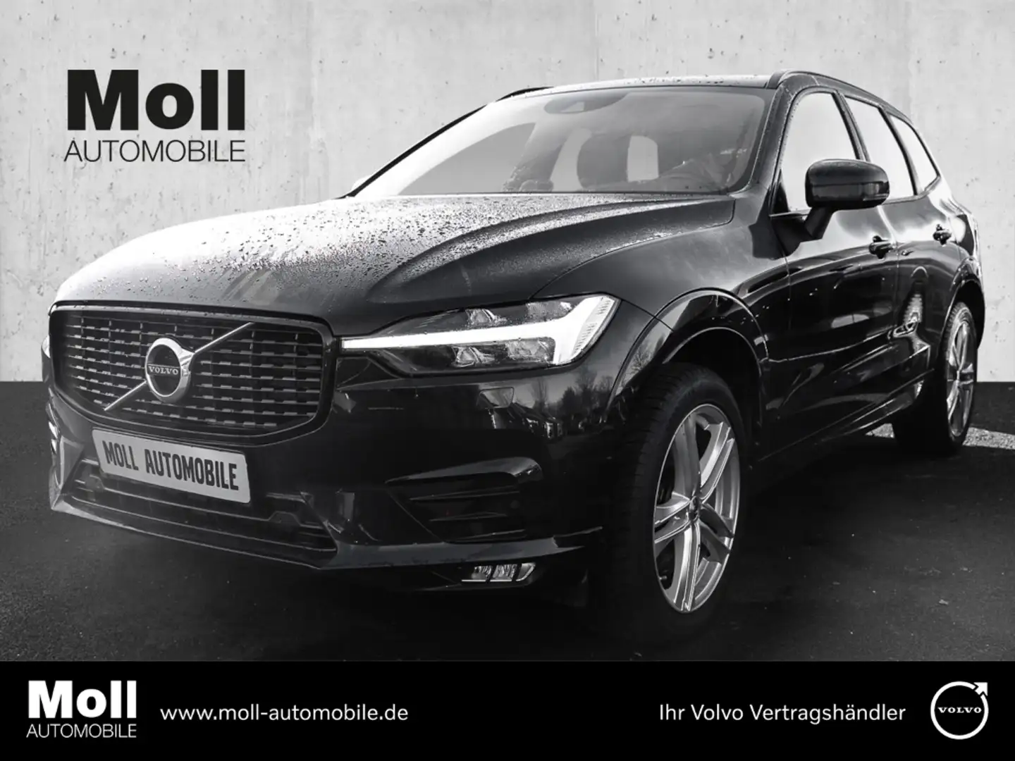 Volvo XC60 R Design AWD B5 Diesel EU6d Allrad StandHZG Navi d Schwarz - 1