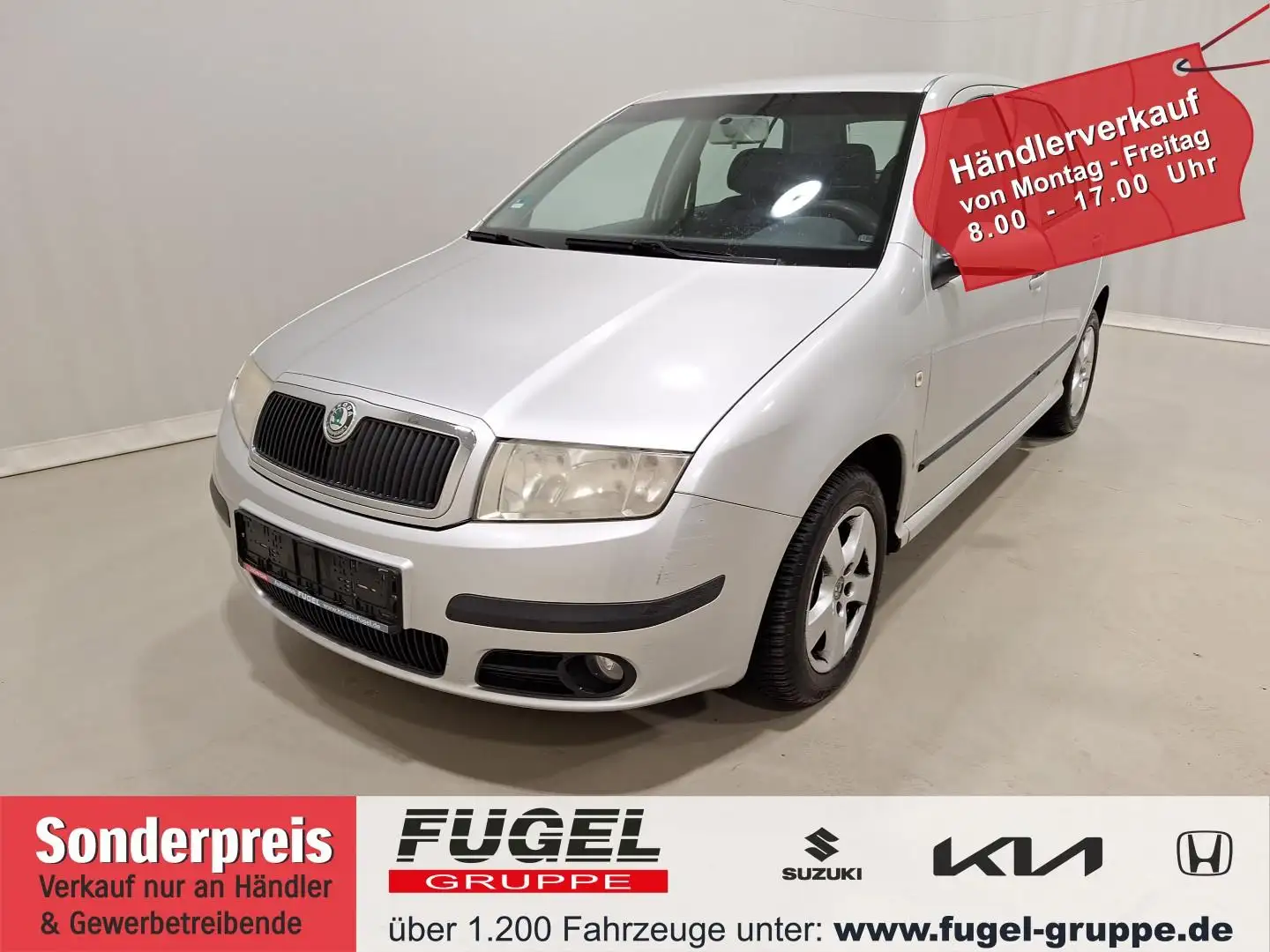 Skoda Fabia 1.4 Ambiente Klima|Temp. Argent - 1