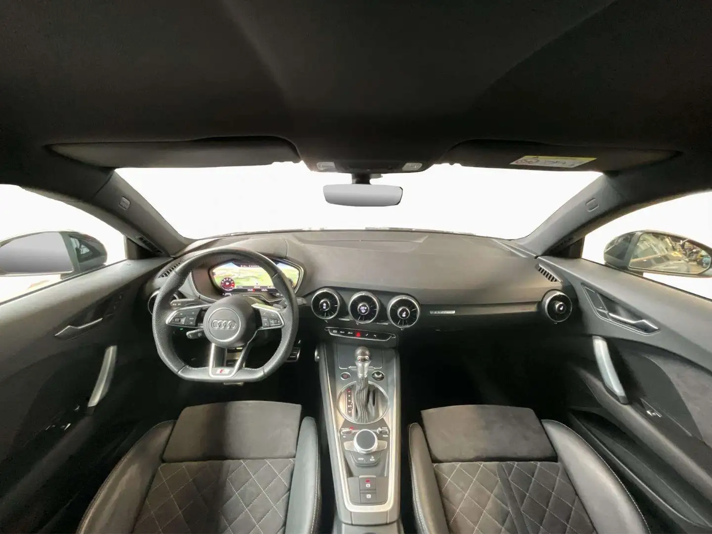 Audi TT 45TFSI+quattro+S-tronic+BlackS Grijs - 2