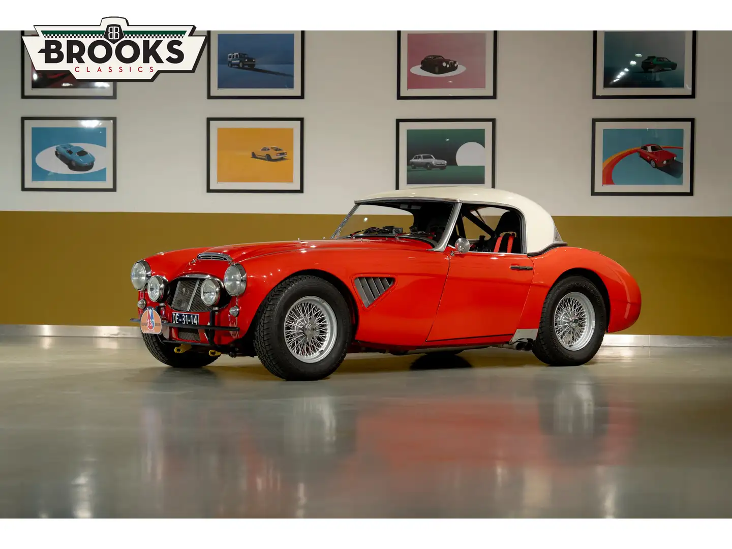 Austin-Healey 3000 - MK I volledig Rally opgebouwd, FIVA Approved Rot - 1