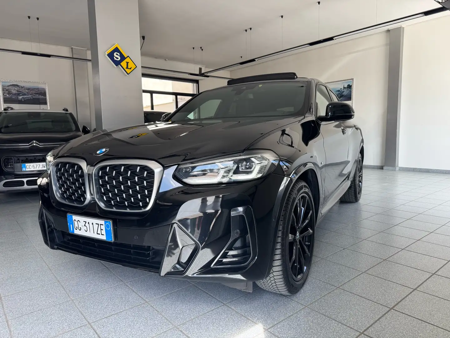 BMW X4 xdrive20d 190CV mhev 48V MSPORT  TETTO/ UNICO PROP Noir - 1