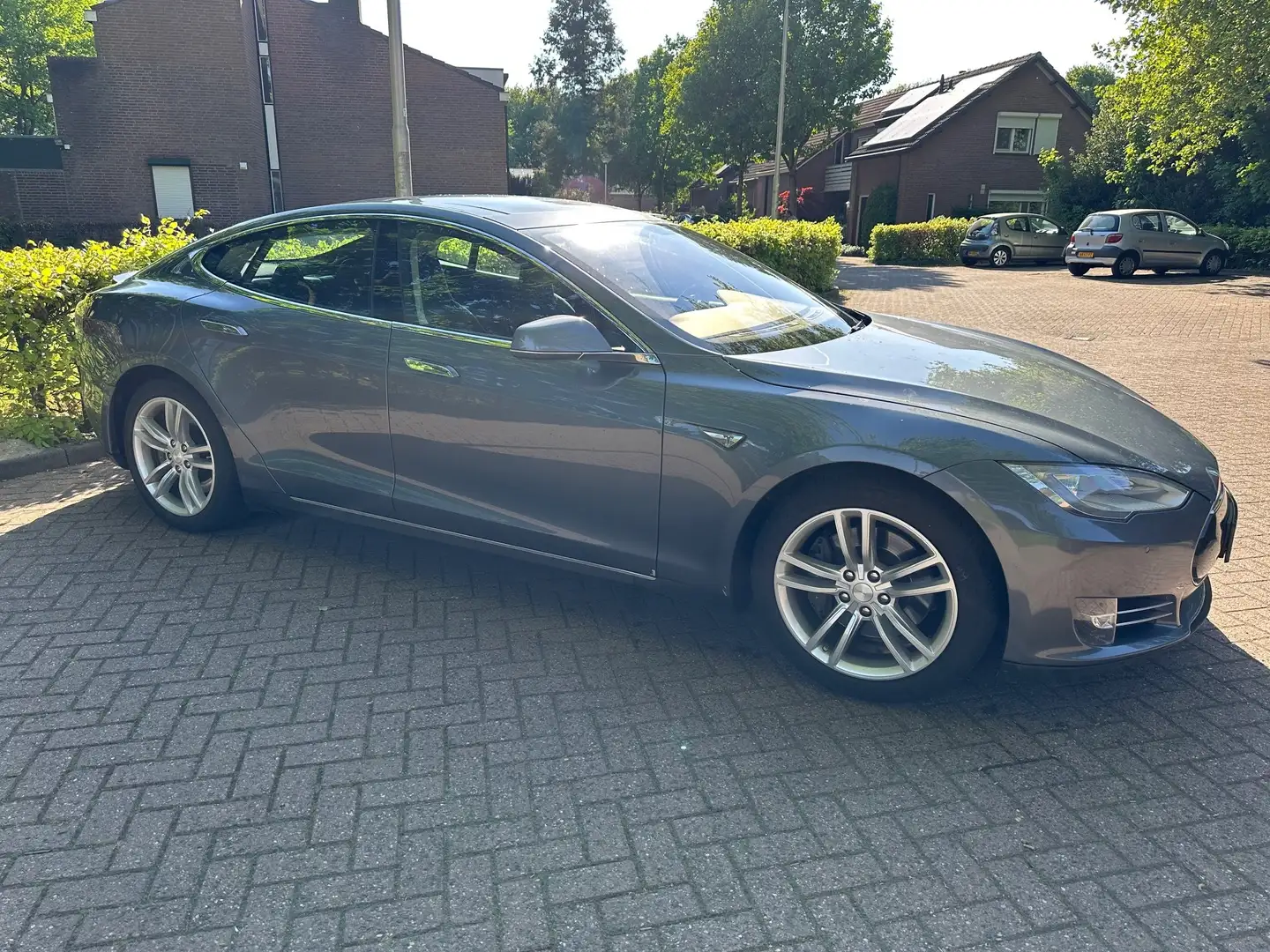 Tesla Model S Model S 85 Signature Perf. Grijs - 1