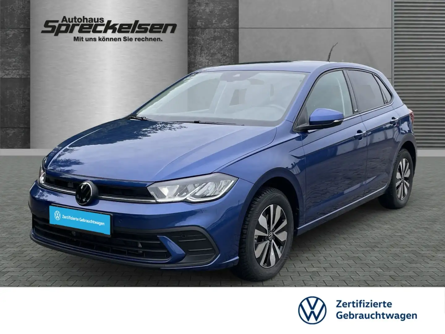 Volkswagen Polo 1.0 TSI++Move++Aut.++Rückfahrkamera++LED Klima Blau - 1