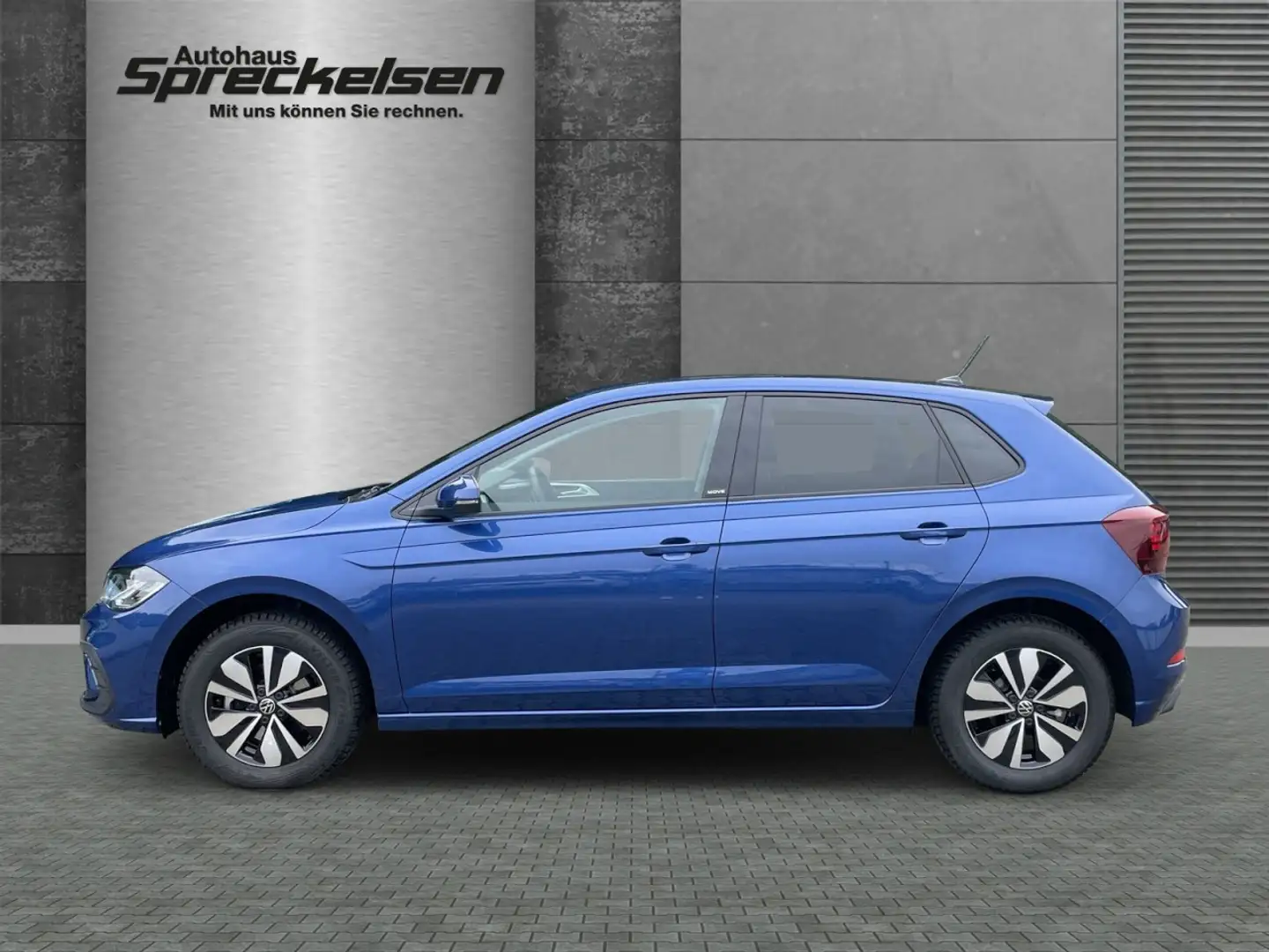 Volkswagen Polo 1.0 TSI++Move++Aut.++Rückfahrkamera++LED Klima Blau - 2