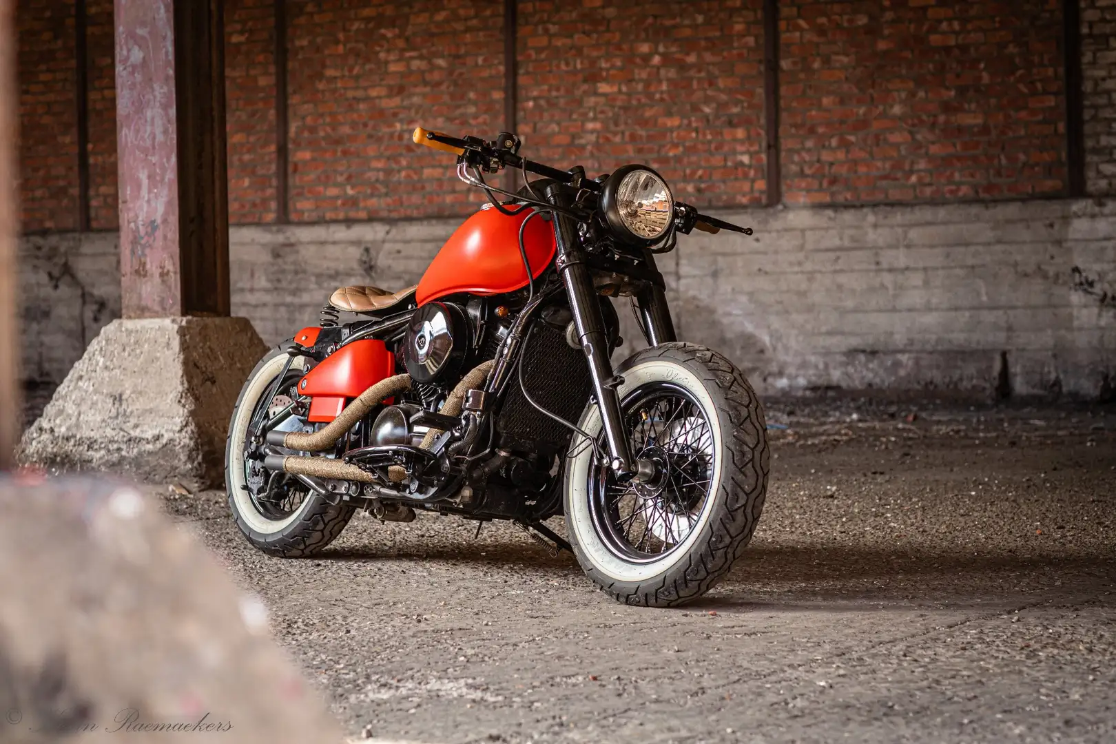 Kawasaki VN 800 Drifter / Bobber / Custom Rojo - 2