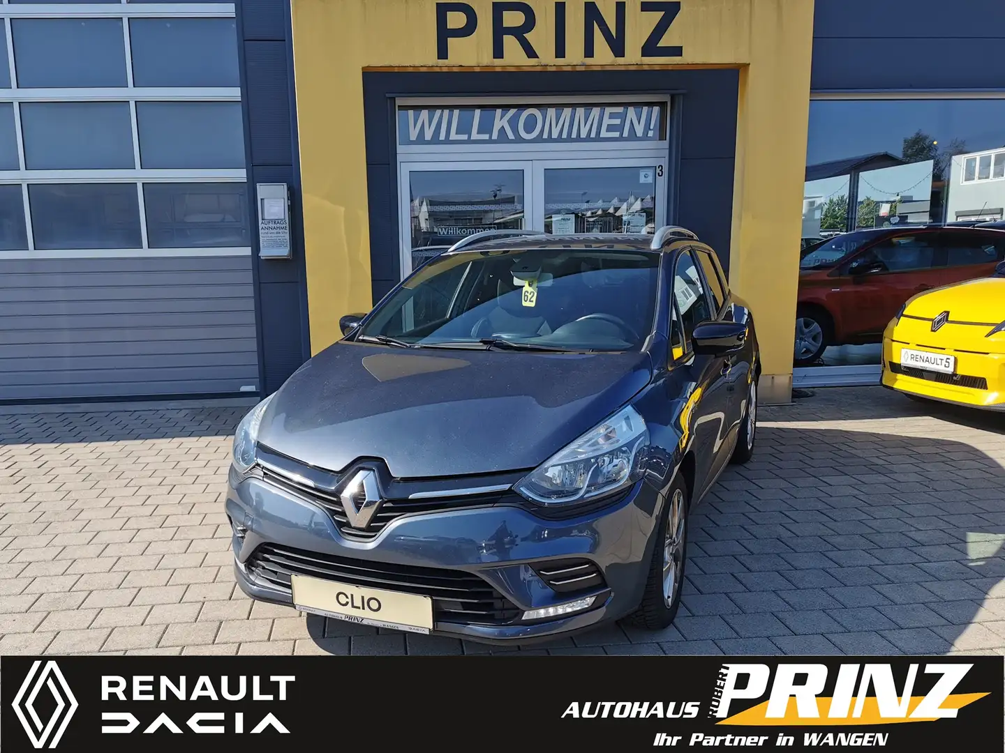Renault Clio IV 0.9 TCe 90 Grandtour Limited [mit Navi*PDC*DAB] Grau - 1