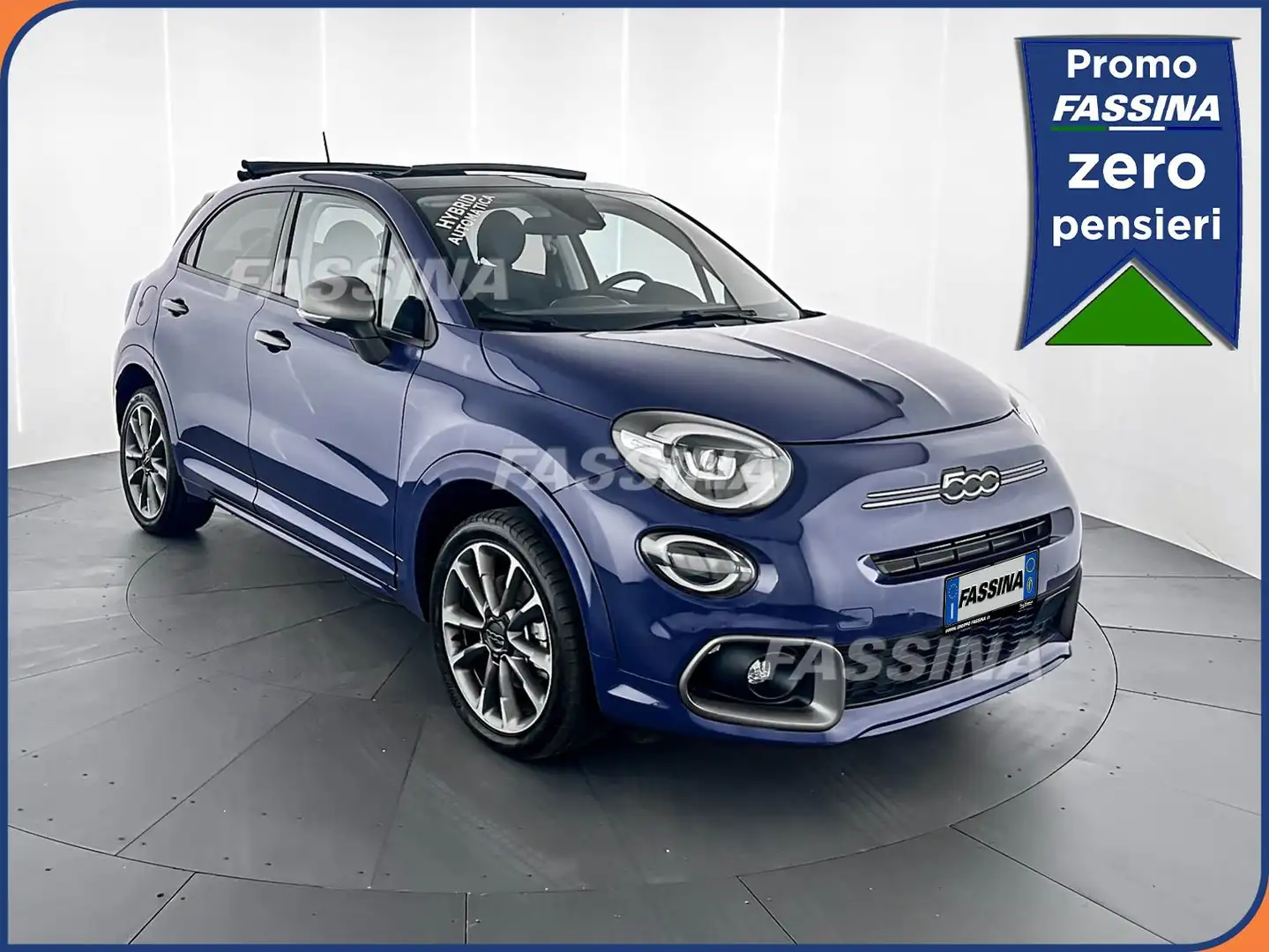 Fiat 500X 1.5 T4 Hybrid 130 CV DCT Sport Dolcevita Blu/Azzurro - 1