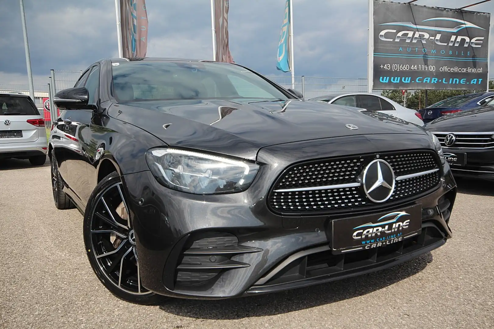 Mercedes-Benz E 300 de Business Solution PHEV Aut. |AMG-Line |LED |... Schwarz - 1