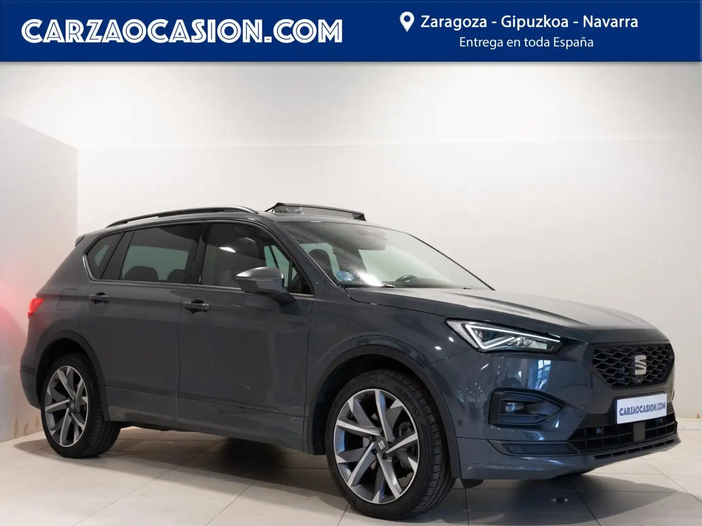 SEAT Tarraco 1.4 E-Hybrid 180kW DSG FR Gris - 1