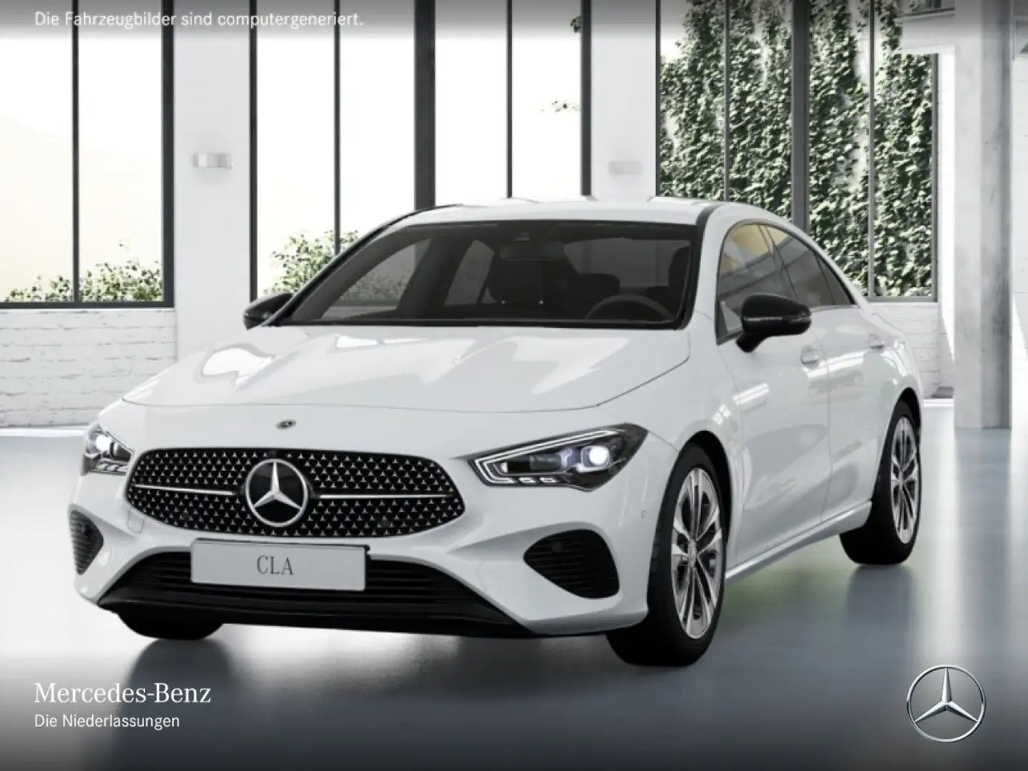Mercedes-Benz CLA 200 PROGRESSIVE+NIGHT+360°+AHK+MULTIBEAM+TOTW Weiß - 2