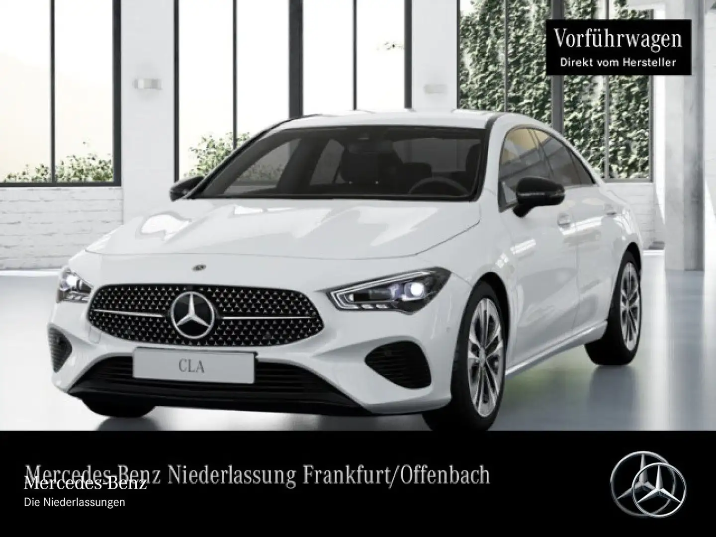 Mercedes-Benz CLA 200 PROGRESSIVE+NIGHT+360°+AHK+MULTIBEAM+TOTW Blanc - 2