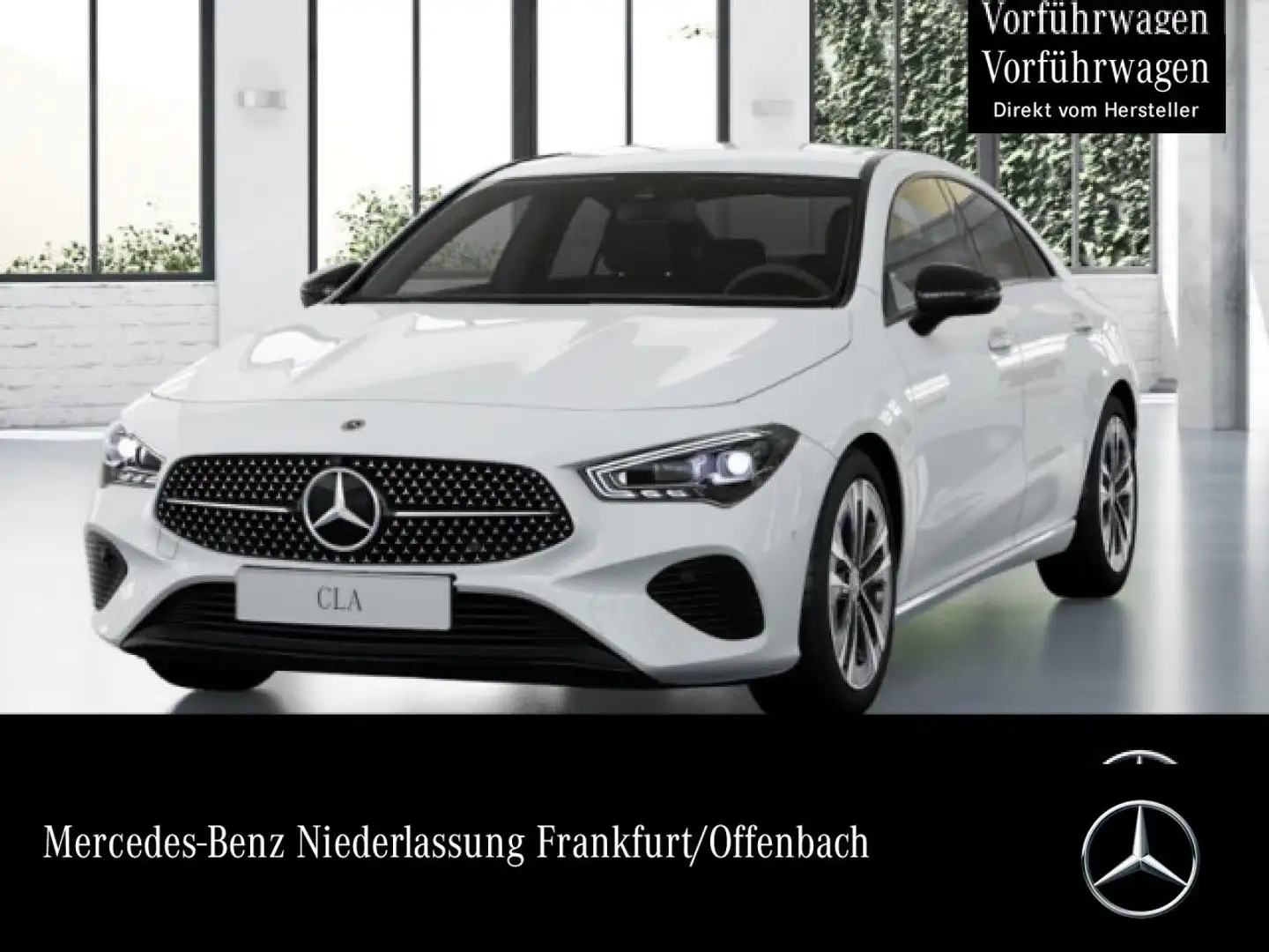 Mercedes-Benz CLA 200 PROGRESSIVE+NIGHT+360°+AHK+MULTIBEAM+TOTW Blanc - 1