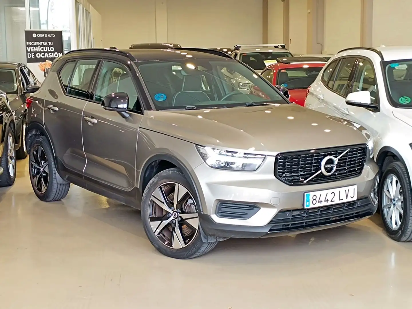 Volvo XC40 1.5 T5 Twin Recharge R-Design Auto Gris - 2