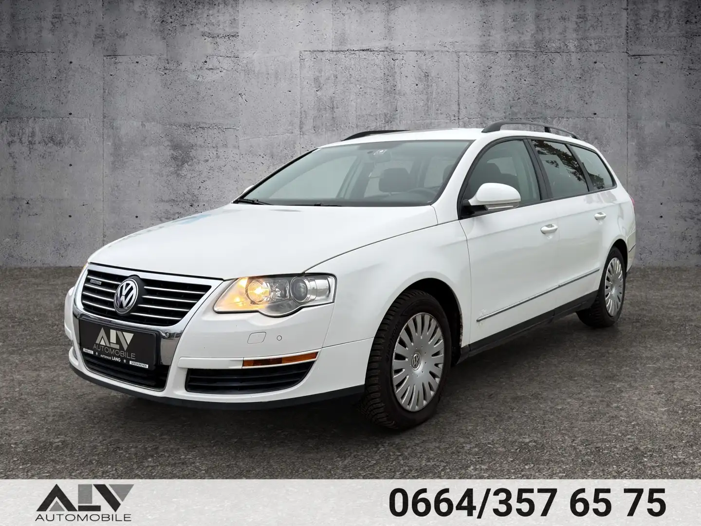 Volkswagen Passat Variant BlueMotion 1,9 TDI Xenon 2.Besitz! Weiß - 2