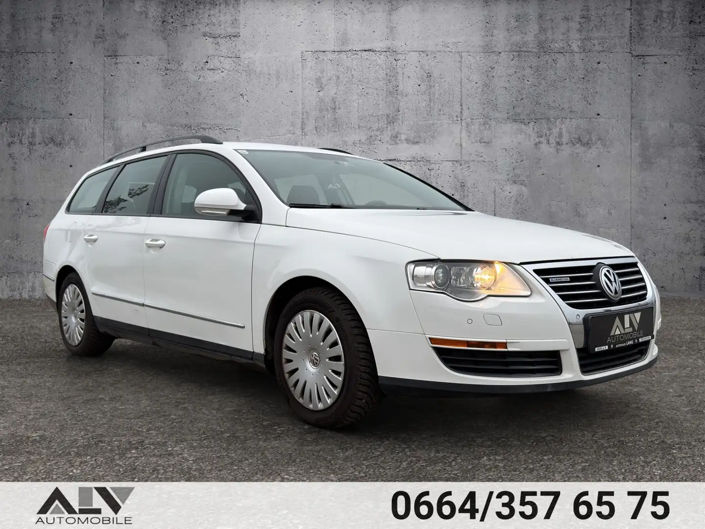 Volkswagen Passat Variant BlueMotion 1,9 TDI Xenon 2.Besitz! Weiß - 1